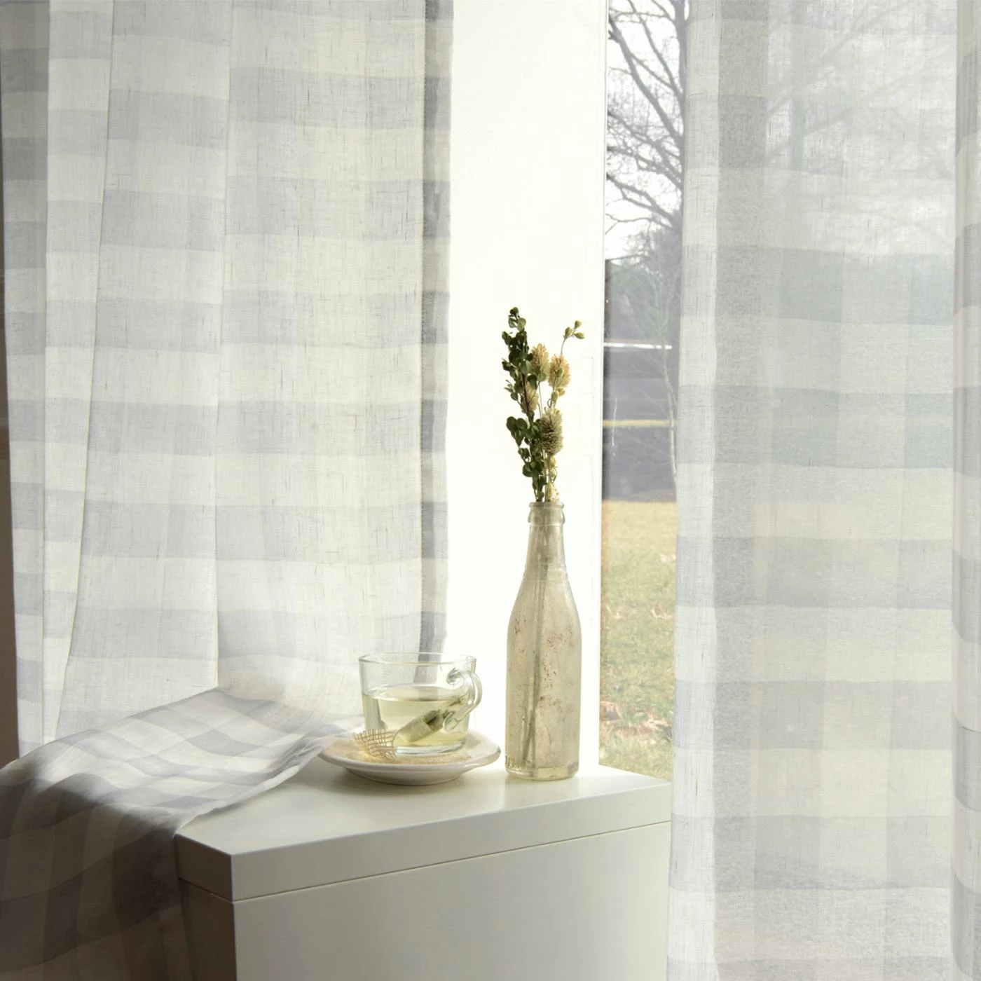 Hot Sale ๐ฏ Curtain Panels Best Home Fashion Sheer Watercolor Plaid Curtains ๐ 10 Hot Sale ๐ฏ Curtain Panels Best Home Fashion Sheer Watercolor Plaid Curtains ๐ - Image 10