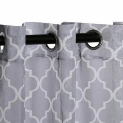 Buy 🎁 Curtain Panels Superior Trellis Sheer Panel Pair ❤️ -Window Curtains Shop detail7HCIN1400