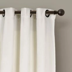 Best reviews of 🎁 Curtain Panels Lush Decor Prima Velvet Color Block Darkening Panel Pair 🤩 -Window Curtains Shop detail7TRIA684