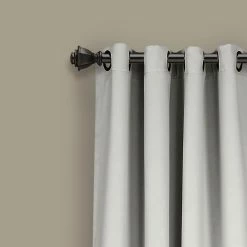 Outlet 😀 Curtain Panels Lush Decor Insulated Grommet Blackout Pannel Pair 🤩 -Window Curtains Shop detail7TRIA786