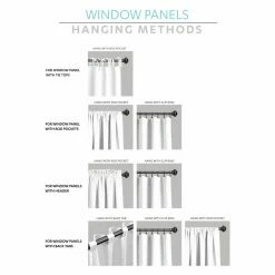 Best Sale 🔔 Lush Decor Weeping Flower Window Curtain Panels Set ⌛ -Window Curtains Shop detail7TRIA827