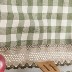 Best Pirce 🛒 Curtain Tiers Achim Buffalo Check Tiered Kitchen Curtain 🌟 -Window Curtains Shop detailACHM033