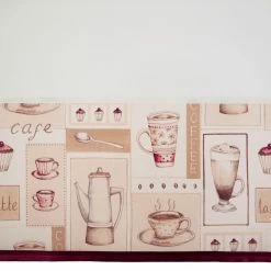 Coupon 👏 Curtain Tiers Achim Cappuccino Embellished Cottage Window Curtain Set 👍 -Window Curtains Shop detailACHM338