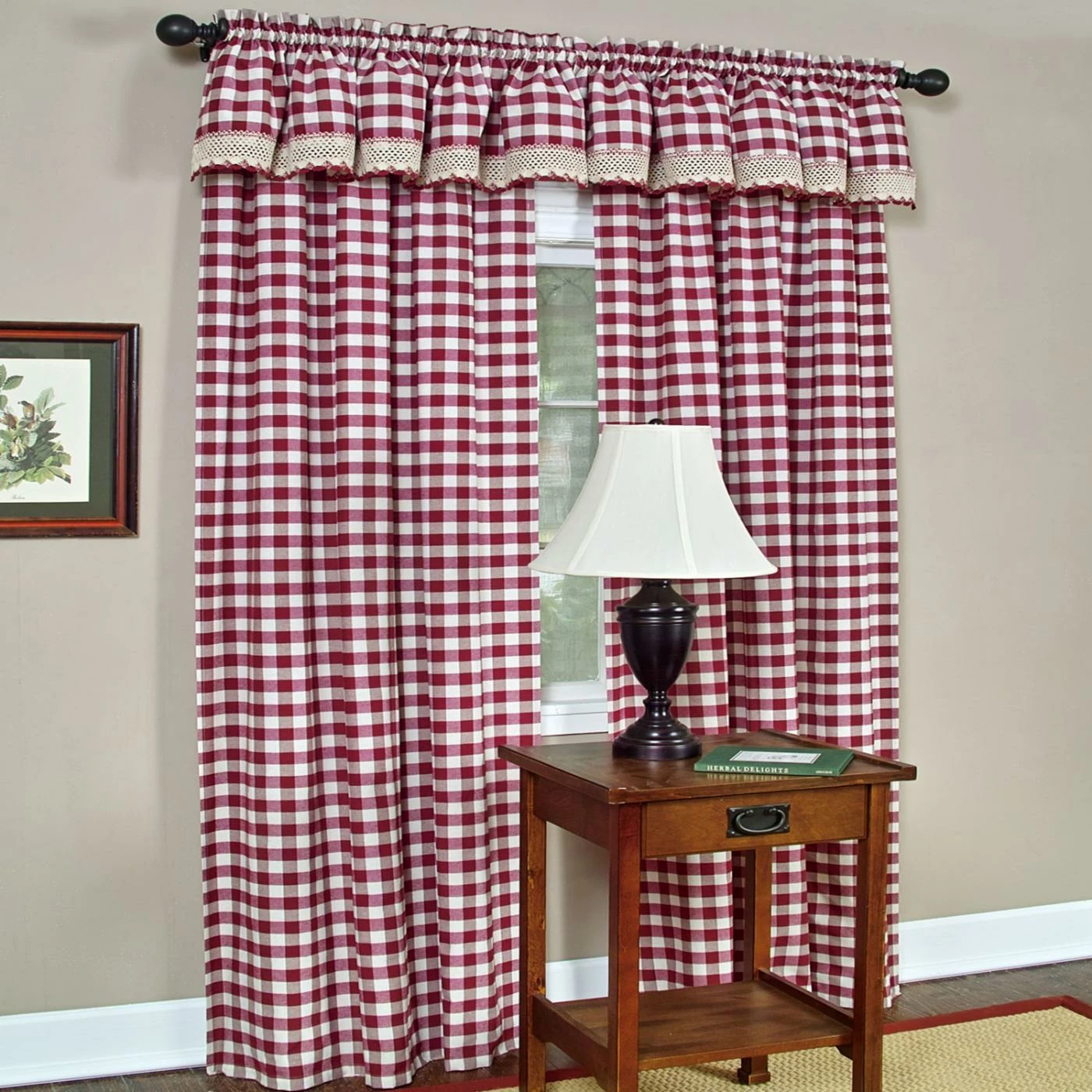Top 10 ✨ 91 - 95 In. Achim Buffalo Check 42W X 95L In. Window Curtain Panel ⌛ 3 Top 10 ✨ 91 - 95 In. Achim Buffalo Check 42W X 95L In. Window Curtain Panel ⌛ - Image 3