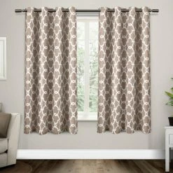 Cheapest ❤️ Curtain Panels Exclusive Home Gates Grommet Curtain Panel Pair 😍 -Window Curtains Shop detailAMAL072
