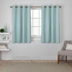 Best Pirce 🛒 Curtain Panels Exclusive Home Sateen Window Curtain Panel Pair 🔔 -Window Curtains Shop detailAMAL129