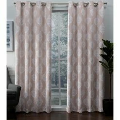 Best reviews of π 96 - 108 In. Exclusive Home Medallion Blackout Grommet Curtain Panel Pair π 11 Best reviews of π 96 - 108 In. Exclusive Home Medallion Blackout Grommet Curtain Panel Pair π -Window Curtains Shop detailAMAL206