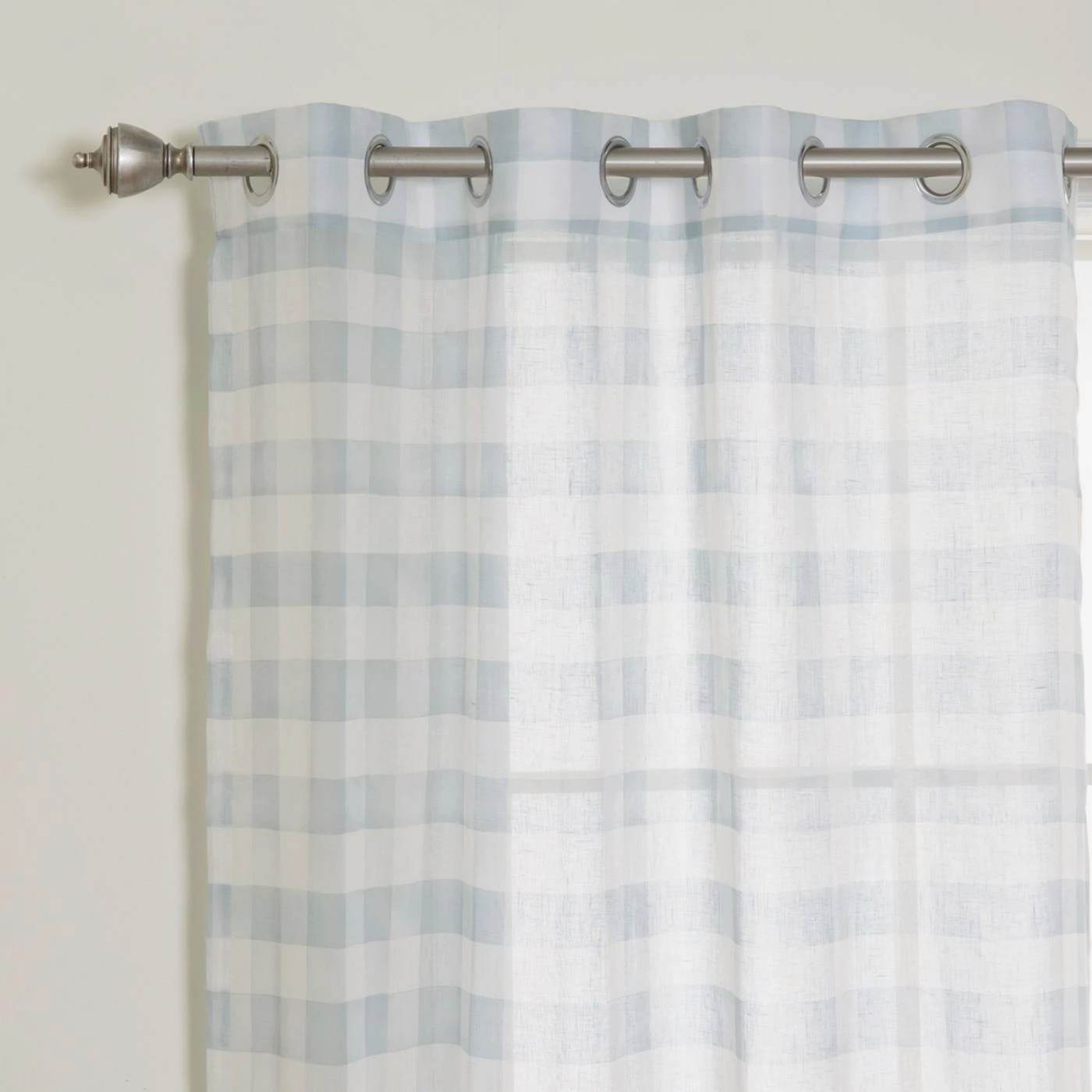 Hot Sale ๐ฏ Curtain Panels Best Home Fashion Sheer Watercolor Plaid Curtains ๐ 3 Hot Sale ๐ฏ Curtain Panels Best Home Fashion Sheer Watercolor Plaid Curtains ๐ - Image 3