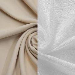 Best Pirce 🧨 Curtain Panels Best Home Fashion 4 Piece Rose Sheers And Blackout Curtain Set ⌛ -Window Curtains Shop detailBESH339