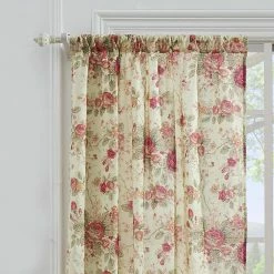 Top 10 𧨠Curtain Panels Greenland Home Fashions Antique Rose - 84L X 42W In. Window Panel Pair With Tiebacks π₯ 6 Top 10 𧨠Curtain Panels Greenland Home Fashions Antique Rose - 84L X 42W In. Window Panel Pair With Tiebacks π₯ -Window Curtains Shop detailGRNLD092