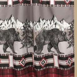 Promo 👏 73 - 84 In. Greenland Home Fashions Timberline Window Panel Pair 🎁 -Window Curtains Shop detailGRNLD637