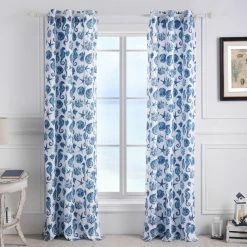 Promo 👍 73 - 84 In. Greenland Home Fashions Pebble Beach Window Panel Pair 🎉 -Window Curtains Shop detailGRNLD638