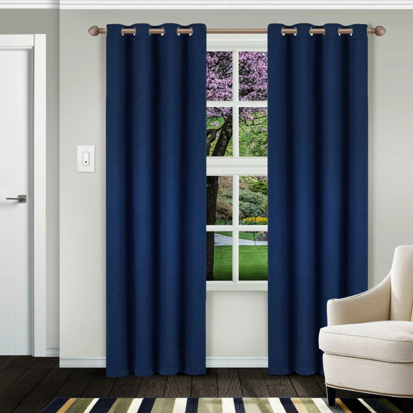 Promo π Curtain Panels Superior Classic Solid Blackout 2 Panel Curtains π 3 Promo π Curtain Panels Superior Classic Solid Blackout 2 Panel Curtains π - Image 3