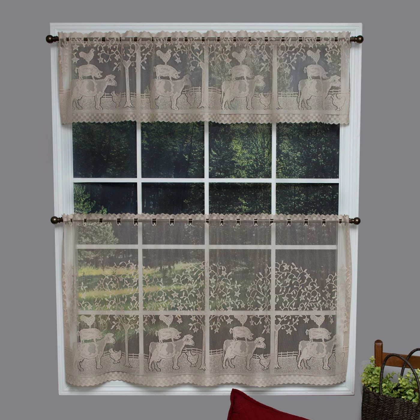 Buy ๐ฏ Curtain Tiers Heritage Lace Farmhouse Curtain Tier โญ 3 Buy ๐ฏ Curtain Tiers Heritage Lace Farmhouse Curtain Tier โญ - Image 3