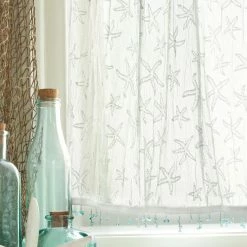 Best deal 😉 Curtain Tiers Heritage Lace Starfish Curtain Tier 🧨 -Window Curtains Shop detailHLC399