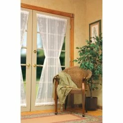 Best reviews of ⭐ Door Curtains Heritage Lace Sheer Divine Door Curtain Panel ⌛ -Window Curtains Shop detailHLC412
