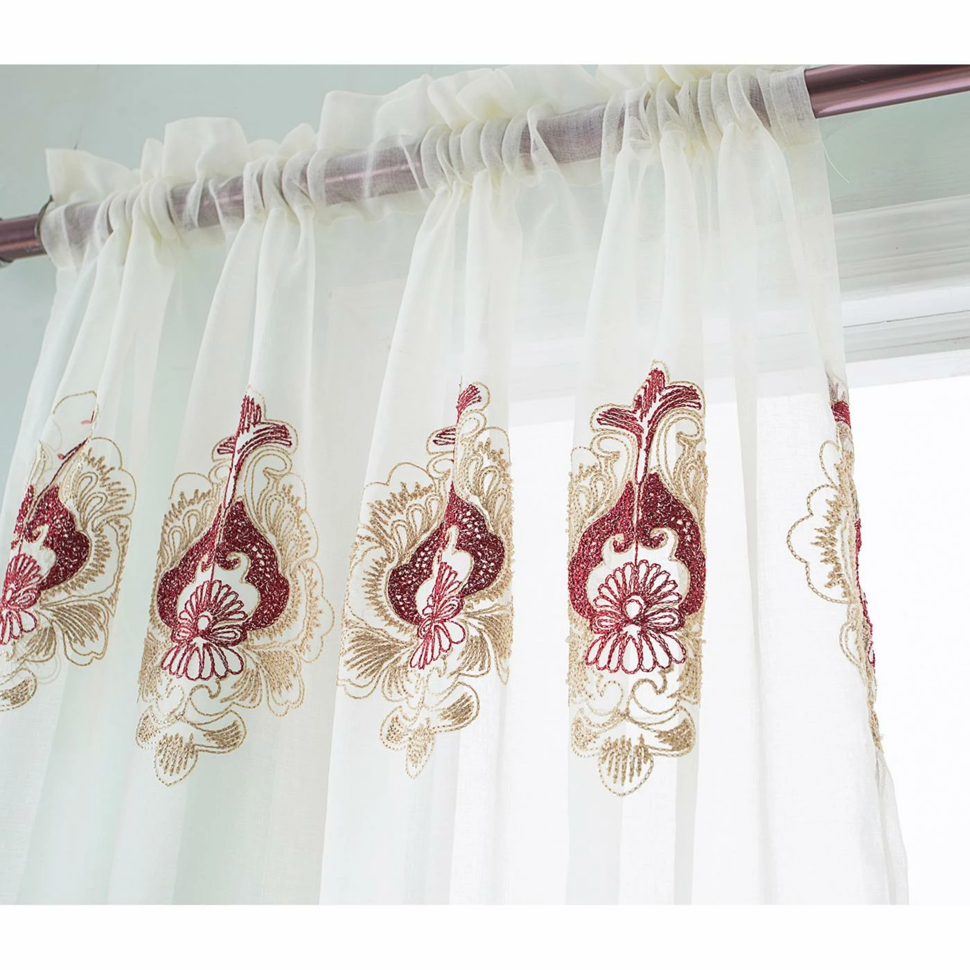 Discount π€© Curtain Panels RT Designers Collection Oslo Rod Pocket Curtain Panel π 3 Discount π€© Curtain Panels RT Designers Collection Oslo Rod Pocket Curtain Panel π - Image 3