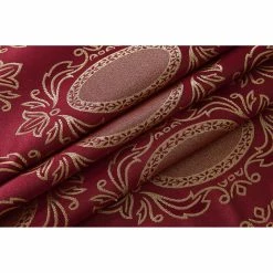 Best Pirce 😀 Curtain Panels RT Designers Collection Kenyon Damask Textured Jacquard 84 In. Single Rod Pocket Curtain Panel With Attached Valance 🛒 -Window Curtains Shop detailRMLL312