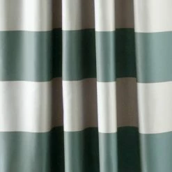Buy 🥰 Curtain Panels Half Moon Stripe Blackout Window Curtain Panel Set 🔔 -Window Curtains Shop detailTRIA308