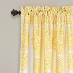 Coupon 🎁 Curtain Panels Lush Decor Stripe Medallion Room Darkening Panel Pair 🔥 -Window Curtains Shop detailTRIA508