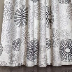 Promo 😉 Curtain Panels Half Moon Multi Circles Room Darkening Window Curtain Set 😉 -Window Curtains Shop detailTRIA517