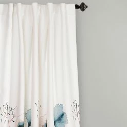 Flash Sale 👍 Curtain Panels Lush Decor Zuri Flora Room Darkening Window Curtains ⭐ -Window Curtains Shop detailTRIA778