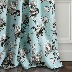 Top 10 ❤️ Curtain Panels Lush Decor Tania Floral Room Darkening Window Curtains 😉 -Window Curtains Shop detailTRIA783