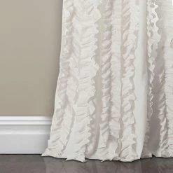 Discount 🎉 Curtain Panels Lush Decor Sophia Ruffle Window Curtain Set 👏 -Window Curtains Shop detailTRIA792 1