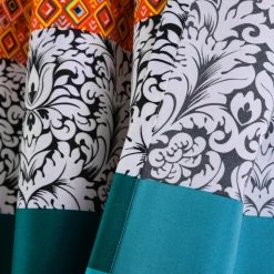 Outlet 🛒 Curtain Panels Lush Decor Boho Stripe Window Panel Set 😉 -Window Curtains Shop detailTRIA993