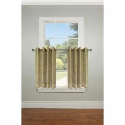Budget 🥰 Curtain Tiers Versailles Viscose From Bamboo Wood Curtain Tier Set 👏 -Window Curtains Shop detailVRSL114