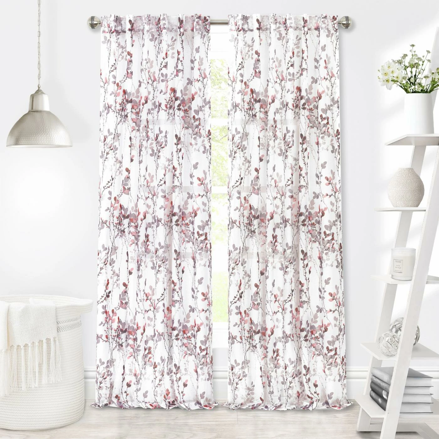 Best Sale π₯° 73 - 84 In. Achim Misty Back Tab Window Curtain Panel π€© 2 Best Sale π₯° 73 - 84 In. Achim Misty Back Tab Window Curtain Panel π€© - Image 2