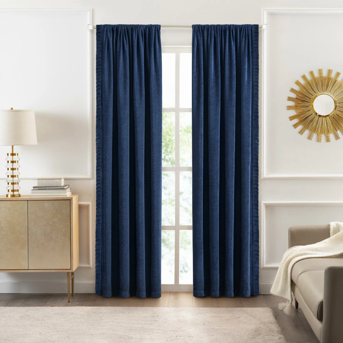 New π 73 - 84 In. Achim Bordeaux Rod Pocket Window Curtain Panel π₯° 2 New π 73 - 84 In. Achim Bordeaux Rod Pocket Window Curtain Panel π₯° - Image 2