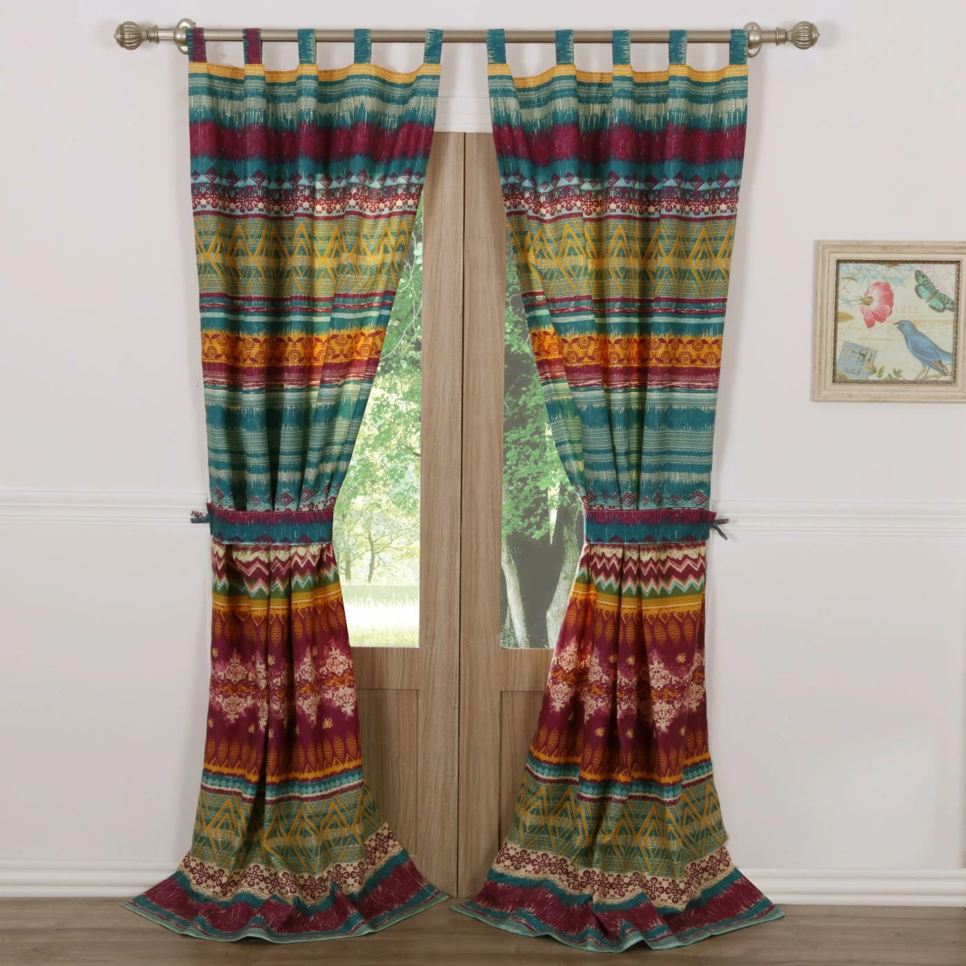 Hot Sale β€οΈ Curtain Panels Greenland Home Fashions Southwest Window Panel Pair π₯ 2 Hot Sale β€οΈ Curtain Panels Greenland Home Fashions Southwest Window Panel Pair π₯ - Image 2