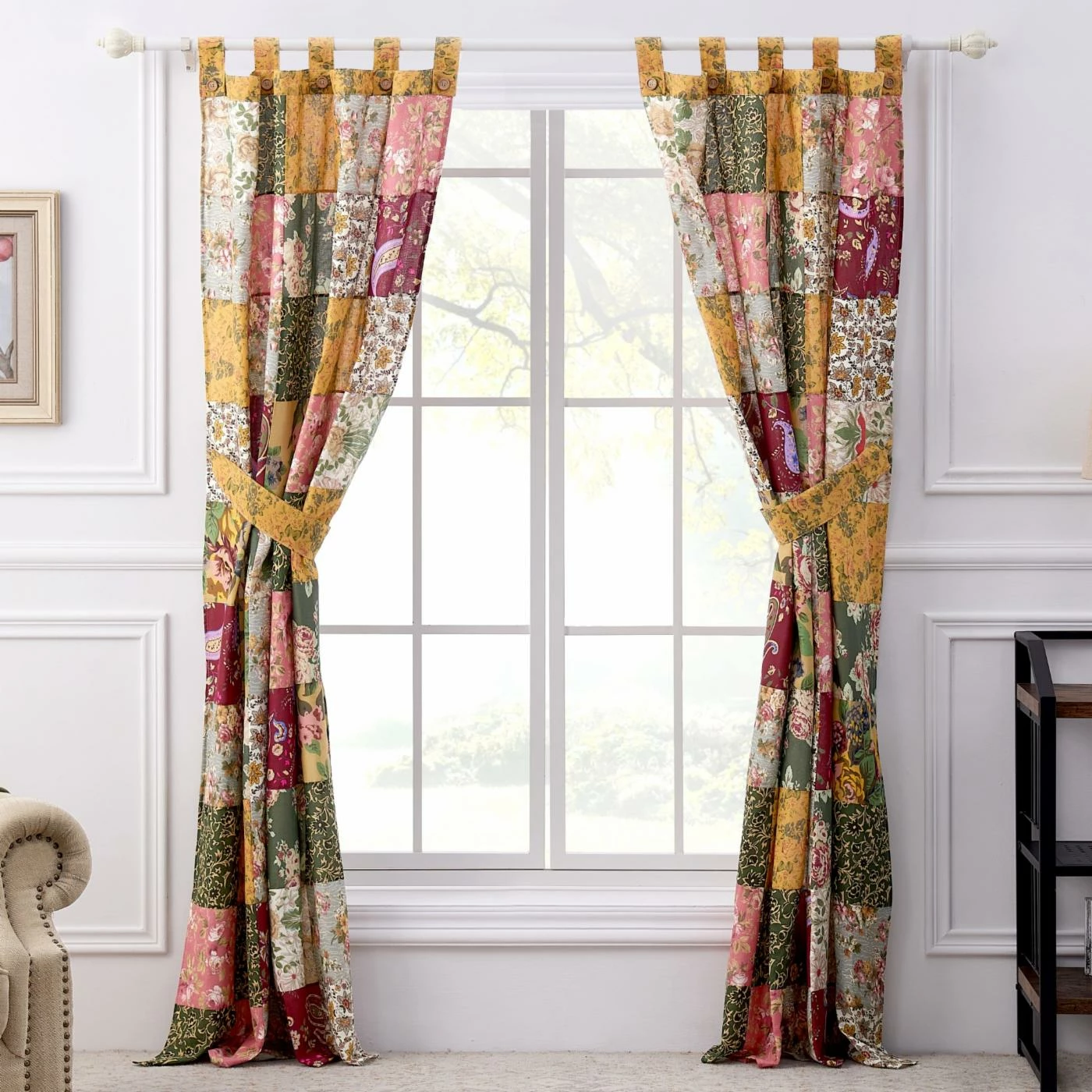 Top 10 π₯° 73 - 84 In. Greenland Home Fashions Antique Chic Window Panel Pair π₯ 2 Top 10 π₯° 73 - 84 In. Greenland Home Fashions Antique Chic Window Panel Pair π₯ - Image 2