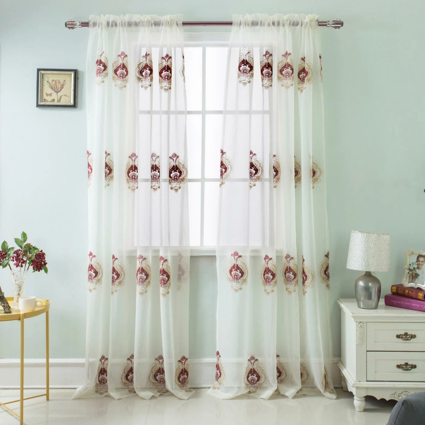 Discount π€© Curtain Panels RT Designers Collection Oslo Rod Pocket Curtain Panel π 2 Discount π€© Curtain Panels RT Designers Collection Oslo Rod Pocket Curtain Panel π - Image 2