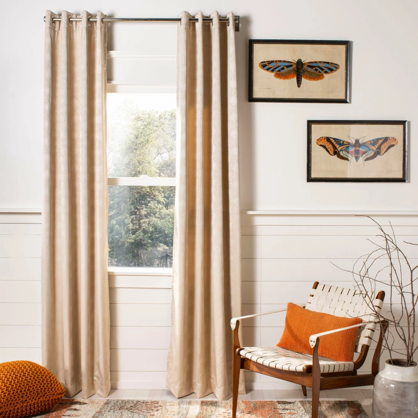 Deals ✨ Curtain Panels Safavieh Melra Window Panel 🥰 2 Deals ✨ Curtain Panels Safavieh Melra Window Panel 🥰 - Image 2