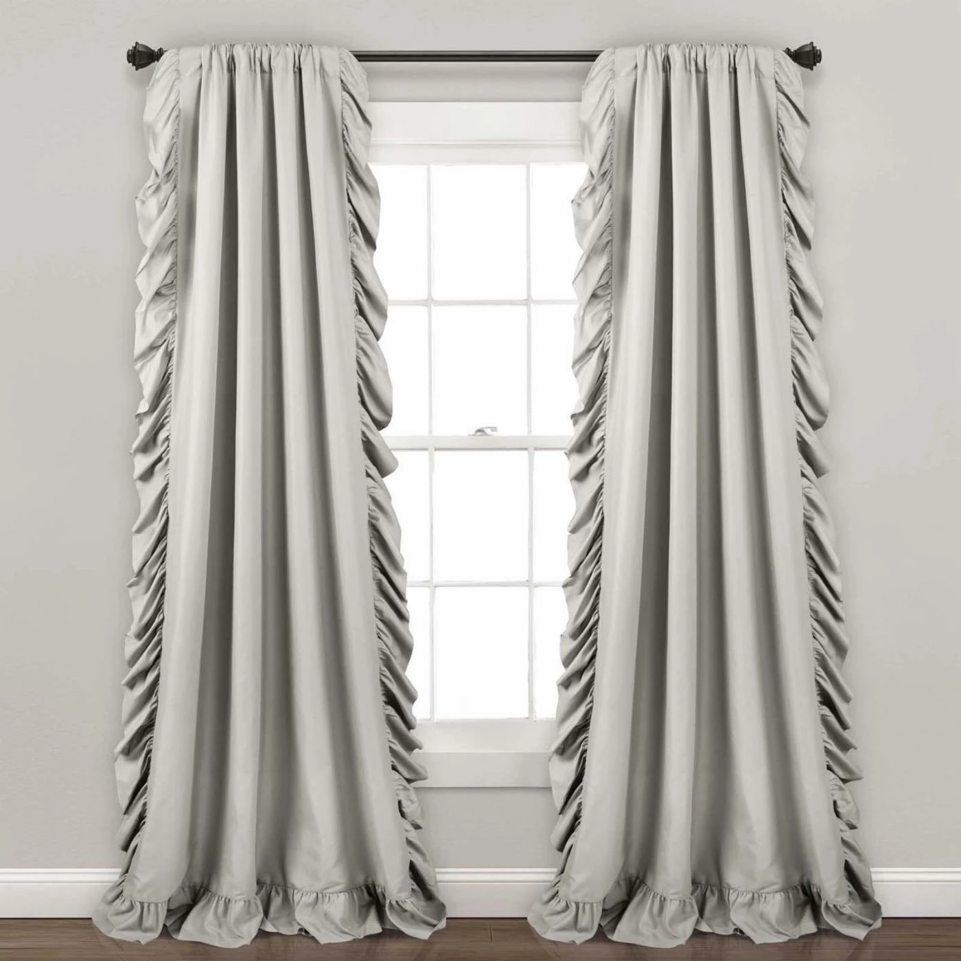 Discount π Curtain Panels Lush Decor Reyna Window Curtain Panel Pair π 2 Discount π Curtain Panels Lush Decor Reyna Window Curtain Panel Pair π - Image 2