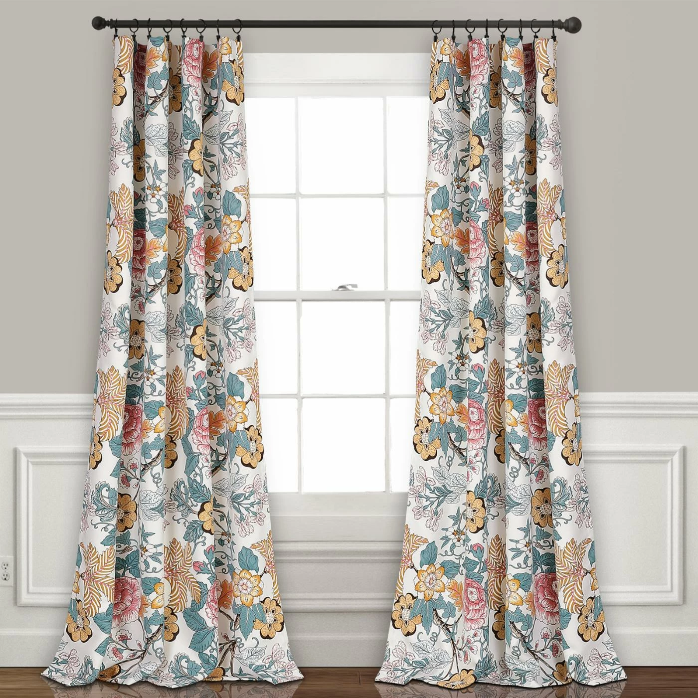 Deals 🛒 Curtain Panels Lush Decor Sydney Room Darkening Panel Pair ⌛ 2 Deals 🛒 Curtain Panels Lush Decor Sydney Room Darkening Panel Pair ⌛ - Image 2