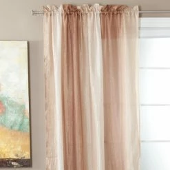 Promo ⌛ Curtain Panels Achim Ombre Tailored Rod Pocket Curtain Panel 👍