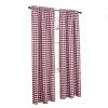 Wholesale ⭐ 73 - 84 In. Achim Buffalo Check Rod Pocket Curtain Panel 🥰