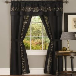 Discount 🧨 Curtain Panels Achim Fairfield 5 Piece Curtain Set 🧨