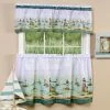 Best Sale 🎉 Curtain Tiers Achim Hamptons Printed Curtain Tier And Valance Set ⭐