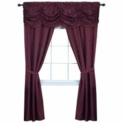 Budget 🔔 Curtain Panels Achim Panache 5 Piece Curtain Set ❤️