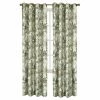 Promo 🔥 73 - 84 In. Achim Tranquil - Lined Grommet Window Curtain Panel ❤️