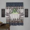 Cheapest 🌟 Curtain Tiers Achim Chateau Cottage Wine Bottles Curtain Set 🛒