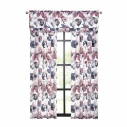 Flash Sale ⌛ 73 - 84 In. Achim Poppy Field Rod Pocket Window Curtain Panel ⭐
