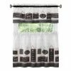 Best deal ⭐ 36 - 45 In. Achim Modern Farmhouse Tier And Valance Window Curtain Set 🛒