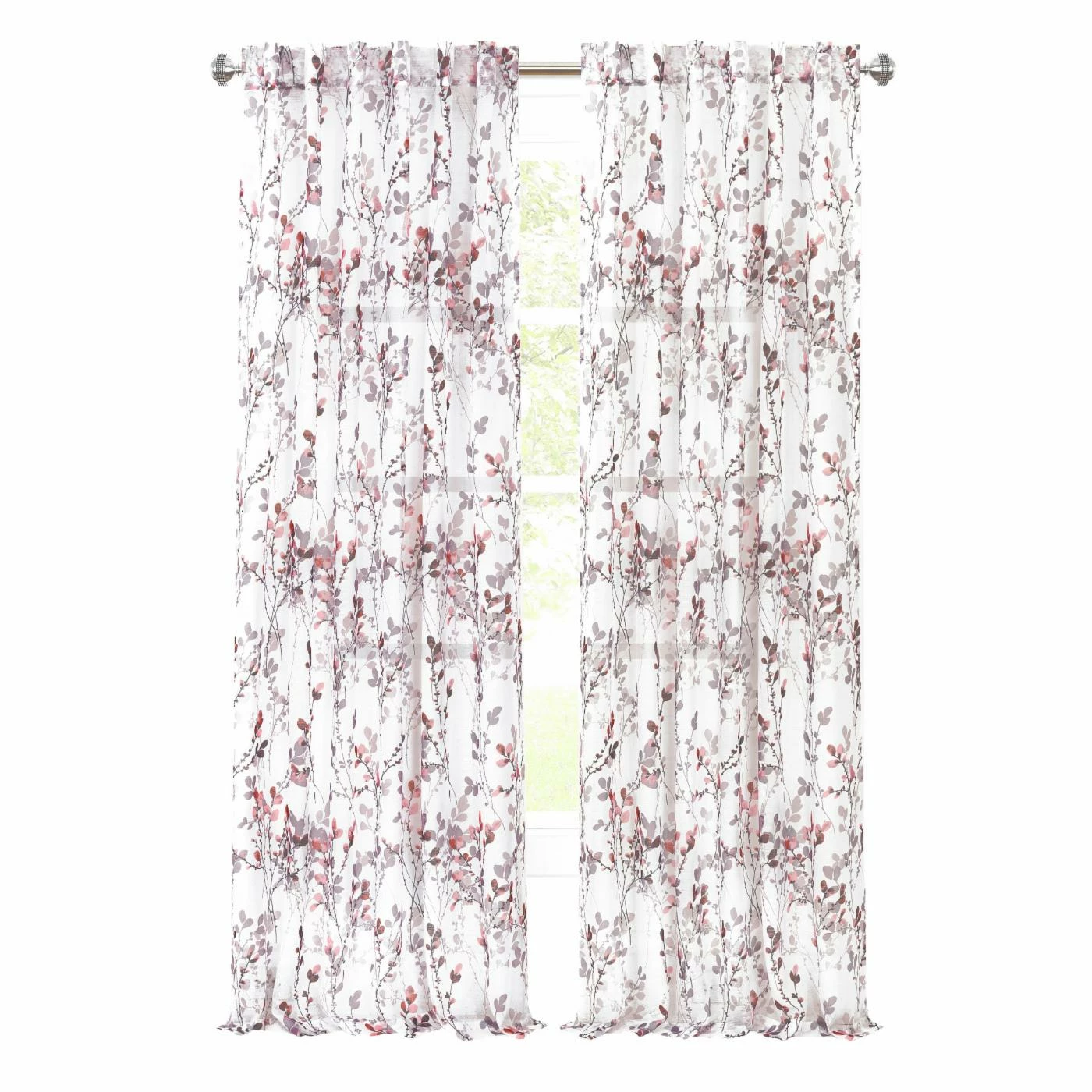Best Sale π₯° 73 - 84 In. Achim Misty Back Tab Window Curtain Panel π€© 1 Best Sale π₯° 73 - 84 In. Achim Misty Back Tab Window Curtain Panel π€©