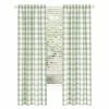 New 🤩 73 - 84 In. Achim Hunter Rod Pocket Window Curtain Panel 😀