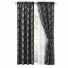 Outlet 😍 73 - 84 In. Achim Bombay Double Layered Rod Pocket Window Curtain Panel 🌟